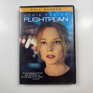 Flightplan (DVD, 2006, Full Screen Edition) Jodie Foster